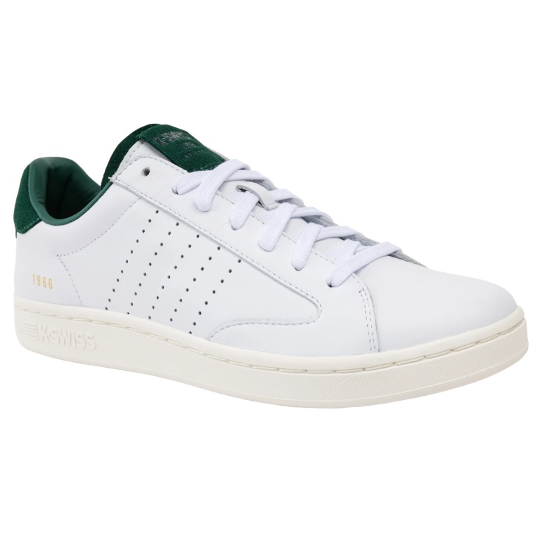 KSwiss Sneaker Lozan Klub LTH (pełna skóra) 2026 biało/zielony męski