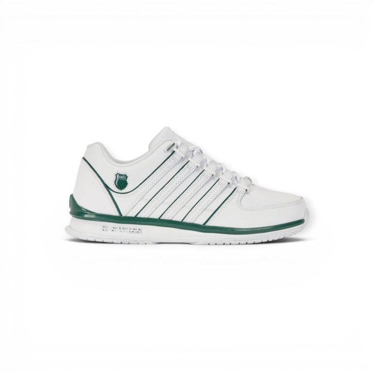 KSwiss Sneakers Rinzler skórzane 2026 białe/zielone męskie