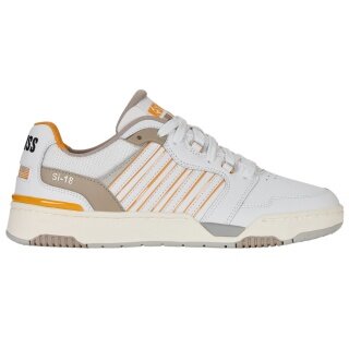 KSwiss Sneakers Si-18 Rival (skóra) 2025 biały/taupe/pomarańczowy męski