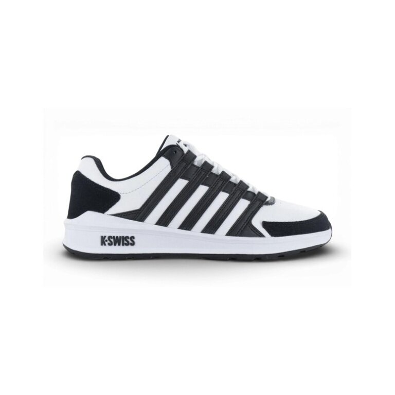 KSwiss Sneakers Vista Trener Skórzany biały/czarny męski