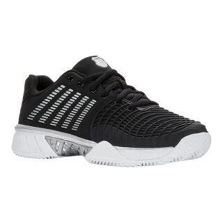 KSwiss buty tenisowe Express Light 3 na nawierzchnię clay/sand 2026 czarne/srebrne/białe damskie