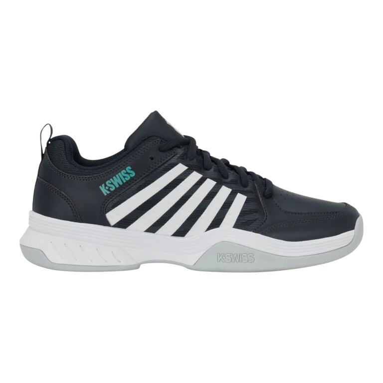 KSwiss buty tenisowe Court Express 2 do hali/na dywan 2026 w kolorze węgorzowym/białym dla mężczyzn