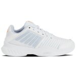 Buty tenisowe KSwiss Court Express Indoor/Carpet/Teppich białe/fioletowe/pomarańczowe dla małych dzieci