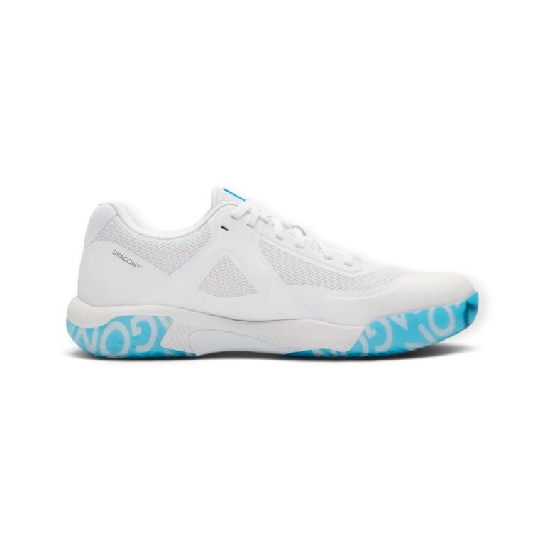 Buty halowe Kanso DragonFly 2 Stabilność/Komfort białe/niebieskie męskie