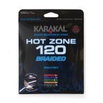 Karakal Squashowa Sznur Hot Zone Pleciony 120 (Moc+Kontrola) 1.20mm czarny 11m Zestaw