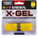 Karakal Podkładka X-Gel (Amortyzacja wstrząsów, gładko perforowana) 2.2mm żółta
