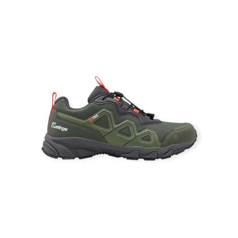 Kastinger buty trekkingowe FS-Superhiker Low KTX (system szybkiego sznurowania, wodoodporne) oliwkowo/pomarańczowe męskie