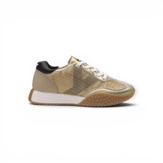 Kehnoo Sneaker The Disco Złoty Glamour - złote damskie