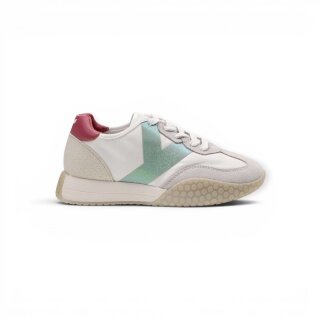 Kehnoo Sneaker The Luminor - biały/szałwia/różowy damskie