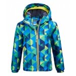 Killtec Kurtka zimowa Viewy (wiatroszczelna, wodoodporna, z osłoną śnieżną) trawiasta zieleń dla małych dzieci