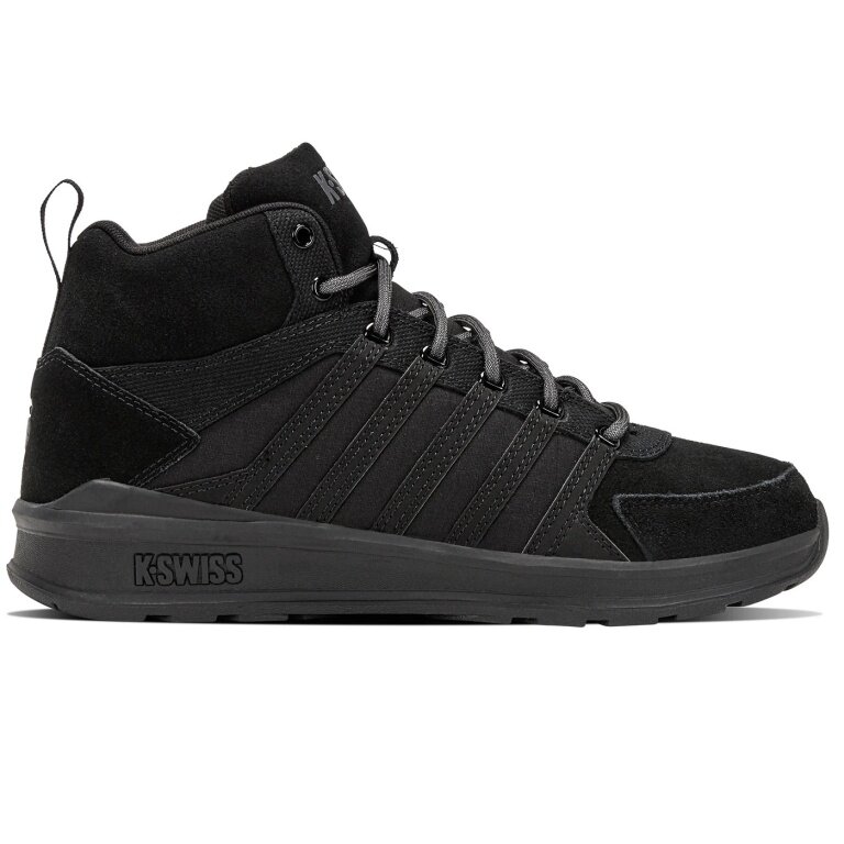 KSwiss Buty zimowe Vista Trainer Mid Skórzane czarne Męskie
