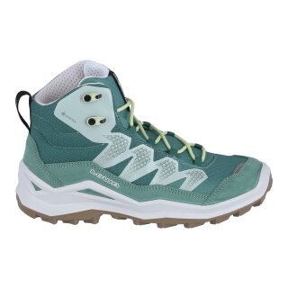 Lowa buty trekkingowe Maddox Pro Mid GTX Junior (tekstylia/zwierzęca skóra zamszowa, wodoodporne) dymnozielony/mintowy dziecięce