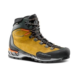 La Sportiva buty trekkingowe Trango Tech Leather GTX (nubuk, wodoodporne) żółto-czarne męskie