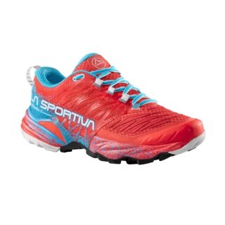 La Sportiva Buty do biegania w terenie Akasha II czerwono-niebieskie damskie