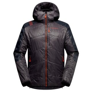 Kurtka zimowa La Sportiva Alpine Guide Primaloft Hoody (Primaloft®Gold, ciepła) w kolorze węgorzowym dla mężczyzn