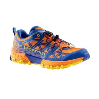 La Sportiva buty trekkingowe Bushido II GTX (wodoodporne) niebiesko-pomarańczowe dziecięce