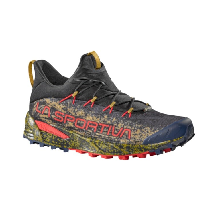 La Sportiva zimowe buty biegowe Tempesta GTX (trail, wodoodporne) szare/granatowe męskie