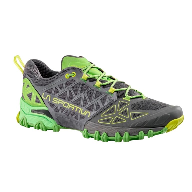 La Sportiva Buty biegowe Trail Bushido II szare/neonowo zielone męskie