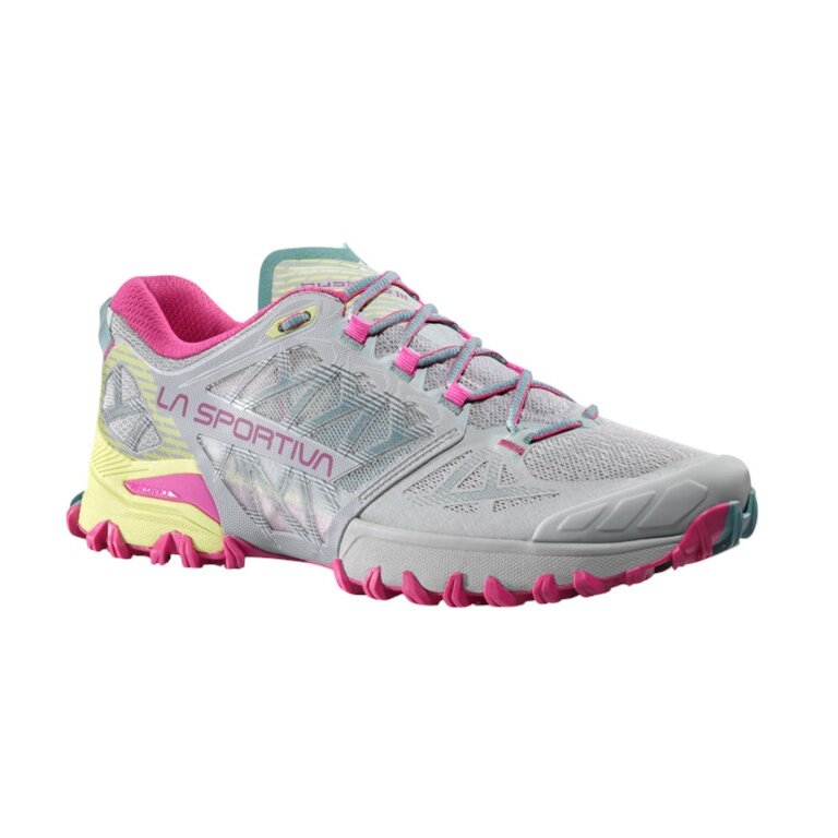 La Sportiva buty do biegania w terenie Bushido III szare/fioletowe/żółte damskie