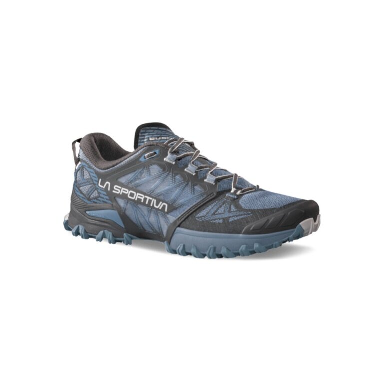 La Sportiva Buty do biegania w terenie Bushido III w kolorze węglowym/niebieskim dla kobiet