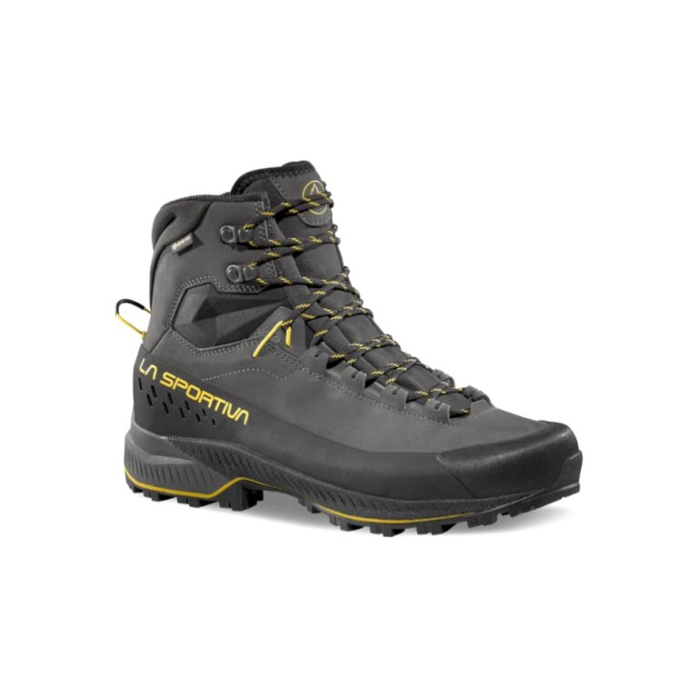 Buty trekkingowe La Sportiva TX5 Evo Mid GTX (podejście, skóra nubukowa, wodoodporne) w kolorze węgorzowym/żółtym dla mężczyzn