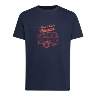 Koszulka turystyczna / rekreacyjna La Sportiva Van (bawełna) ciemnoniebieska męska