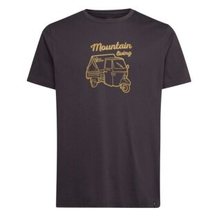 La Sportiva Koszulka turystyczna / rekreacyjna Ape - Mountain Living - (Bawełna) onyxowy szary Mężczyźni