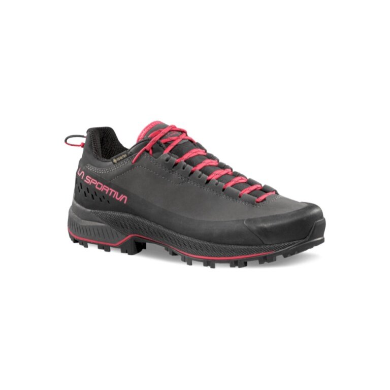 Buty trekkingowe La Sportiva TX5 Evo GTX (podejście, skóra nubukowa, wodoodporne) w kolorze węgorzowym/czerwonym dla kobiet