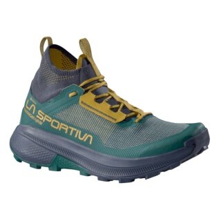 Buty trekkingowe La Sportiva Prodigio Hike GTX (Fast-Hiking, wodoodporne) niebiesko-zielone męskie