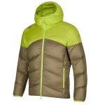 La Sportiva Kurtka zimowa Nature Down (izolacja Primaloft) jasnobrązowa/lime męska