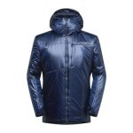 Kurtka zimowa La Sportiva Supercouloir Primaloft Parka (izolacja PrimaLoft Gold, wiatroszczelna) ciemnoniebieska męska