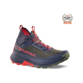 La Sportiva buty trekkingowe Prodigio Hike GTX (Fast-Hiking, wodoodporne) zielono-niebiesko-czerwone męskie