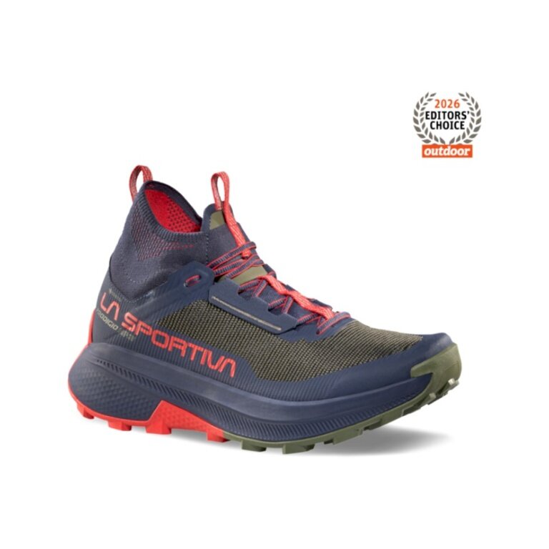 La Sportiva buty trekkingowe Prodigio Hike GTX (Fast-Hiking, wodoodporne) zielono-niebiesko-czerwone męskie