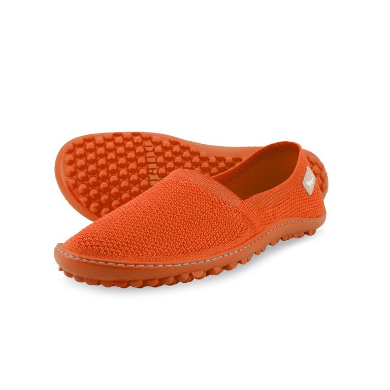 Leguano Buty Baleriny Barfuśne Flair (elastyczna podeszwa, czucie boso) pomarańczowe