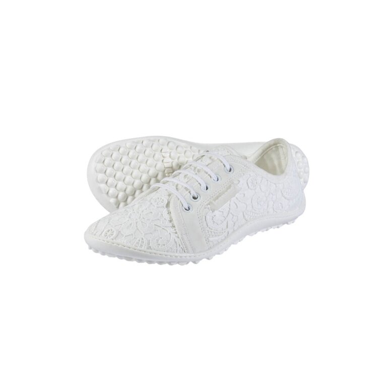 Leguano Buty Boso Sneakers Aamalfi (elastyczna podeszwa, czucie boso) białe