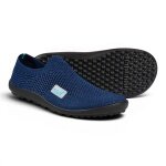 Leguano buty do chodzenia na boso Leguanito Scio (elastyczna podeszwa, czucie boso) ciemnoniebieskie dziecięce