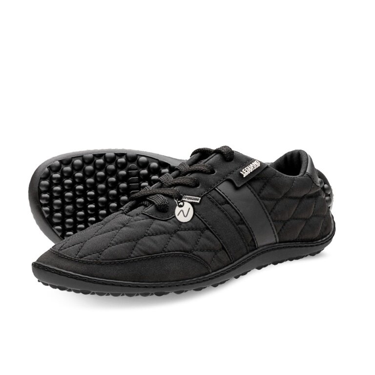 Leguano Buty Boso Sneaker Nightstep (elastyczna podeszwa, czyste uczucie boso) czarny