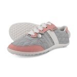 Leguano Buty Boso Sneakers Nightstep (elastyczna podeszwa, czyste uczucie boso) różowo/szare
