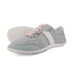 Leguano Buty Boso Sneakers Nightstep (elastyczna podeszwa, czucie boso) szary/mintowy