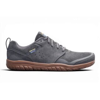 Lems Barfussschuhe Primal Zen Suede (zamsz, zero drop, szeroka przestrzeń na palce) szary