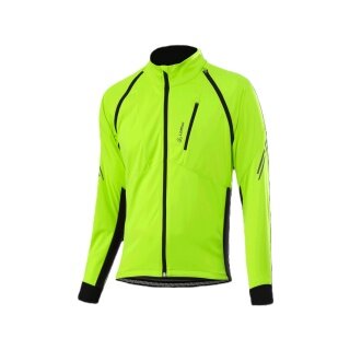 Kurtka rowerowa Löffler Bike Zip-Off San Remo AB Light (Softshell, wiatroszczelna, oddychająca) neon żółta męska