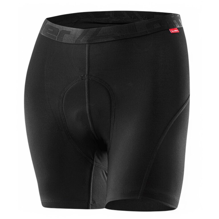 Löffler Spodenki rowerowe z elastycznymi wstawkami 2.0 (Dopasowane) czarne damskie