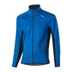 Kurtka softshell Löffler Alpha WS Light (wiatroszczelna, oddychająca) indygo niebieska męska