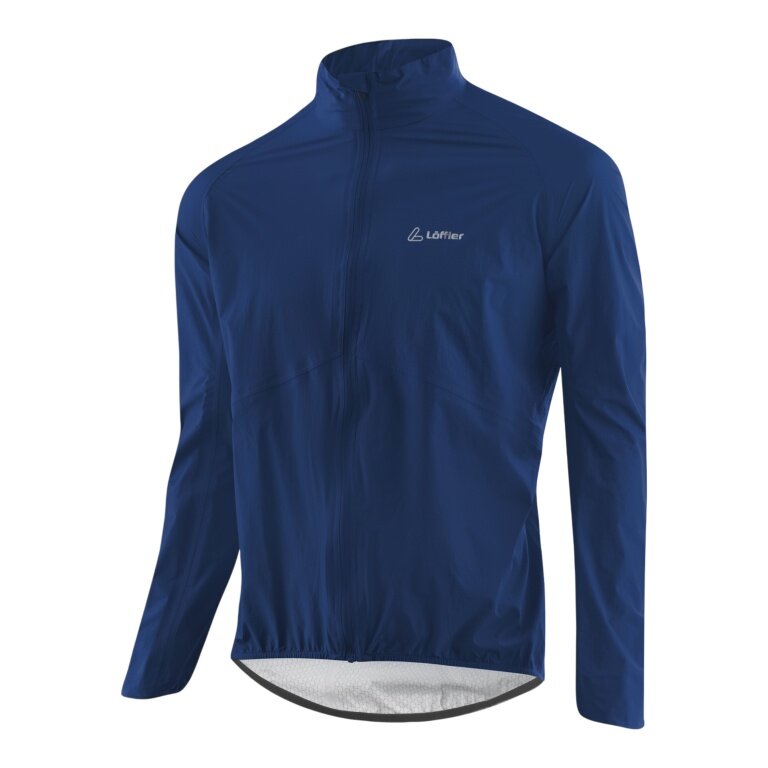 Kurtka rowerowa Löffler Bike WPM Pocket (wiatroszczelna, wodoodporna, lekka) granatowa męska