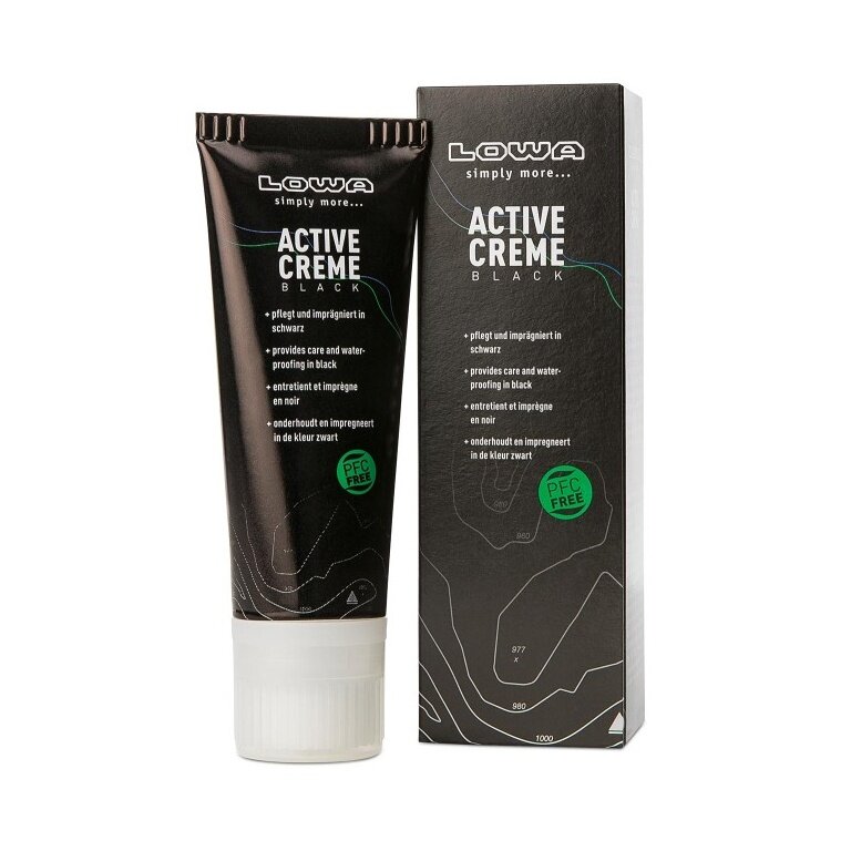 Lowa Pielęgnacja Obuwia Wosk Active Krem czarny - 1 puszka 75ml