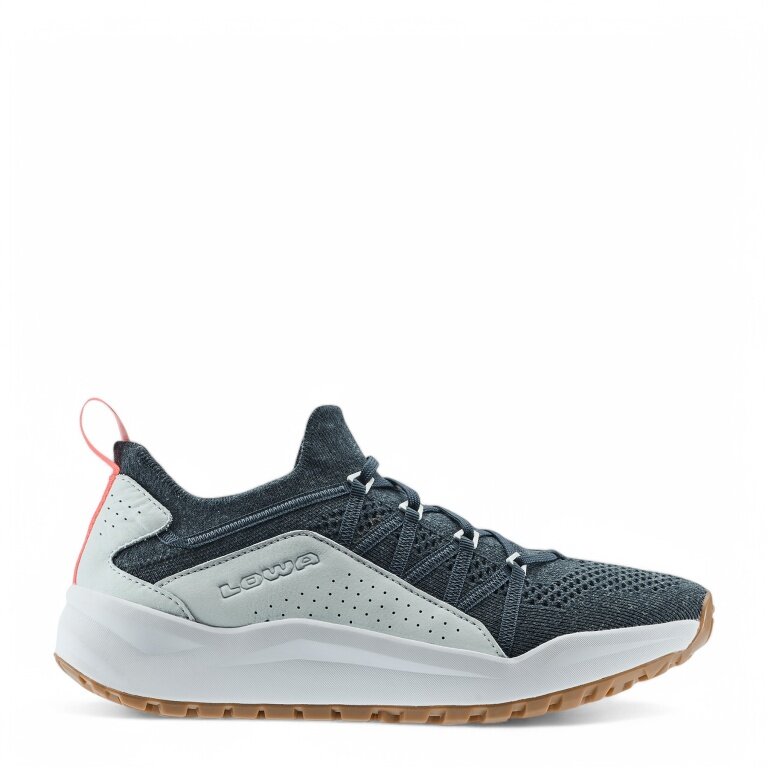 Lowa codzienne buty podróżne Kaloya Knit (tekstylia/skóra gładka) granatowo-białe męskie