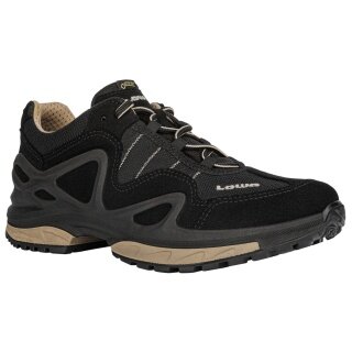 Lowa buty trekkingowe Gorgon GTX (wielofunkcyjne, tekstylne/syntetyczne, wodoodporne) czarne/szare damskie