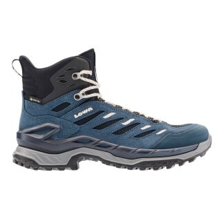 Lowa buty trekkingowe Innovo Mid GTX (wszechstronne, zamsz, wodoodporne) niebiesko-szare damskie