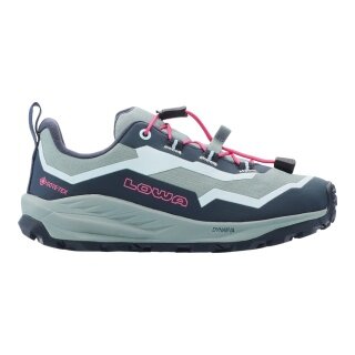 Lowa buty wielofunkcyjne Trailux GTX LO (wodoodporne, tekstylne/syntetyczne) szare dziecięce