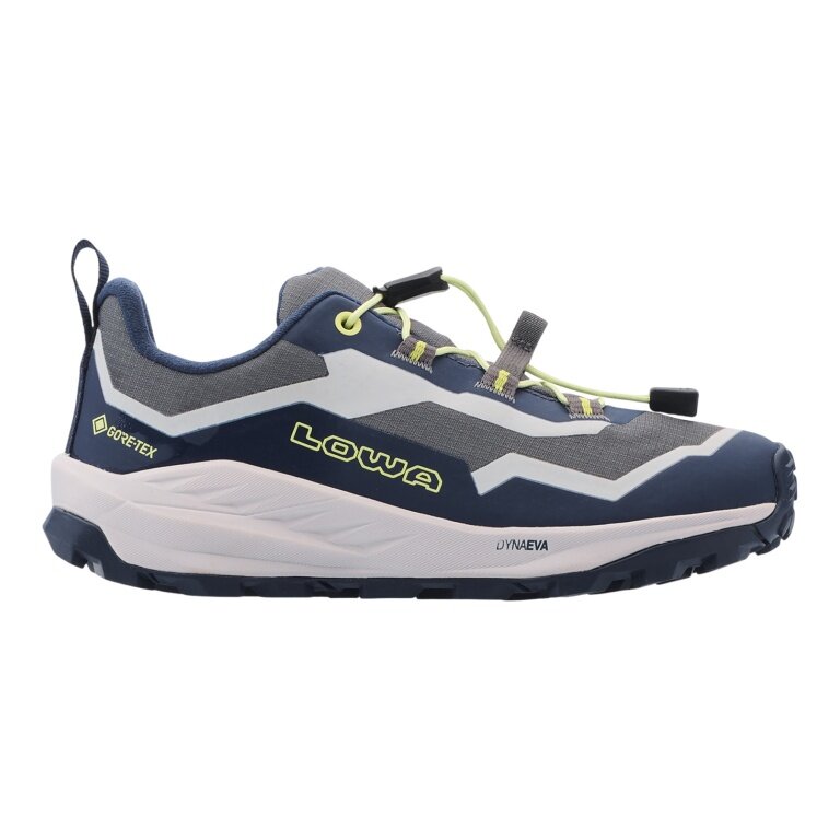 Lowa buty wielofunkcyjne Trailux GTX LO (wodoodporne, tekstylne/syntetyczne) granatowo-szare dziecięce